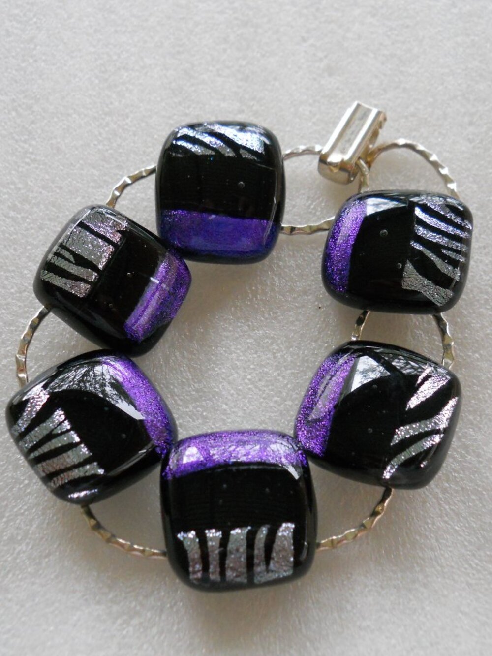 Dichroic Glass Bracelet   9/30